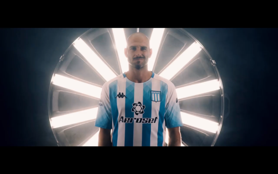 racing club main sponsor reactivar aeroset